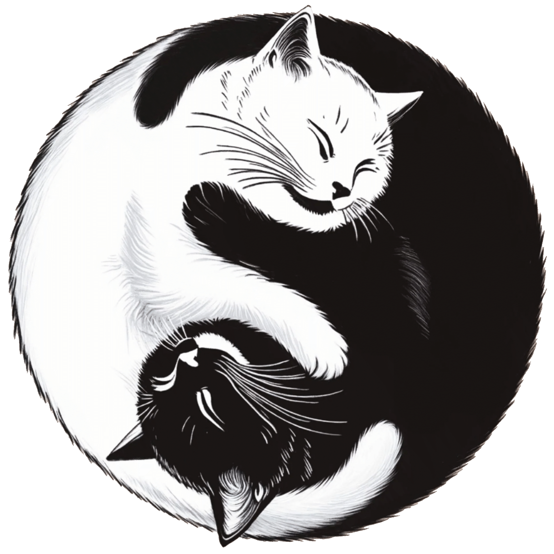 Katzen Yin Yang